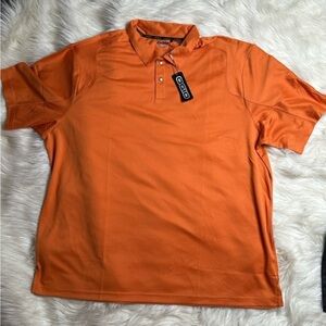 Ogio Polo Golf Shirt 3XL Men shirt sleeve orange polo shirt